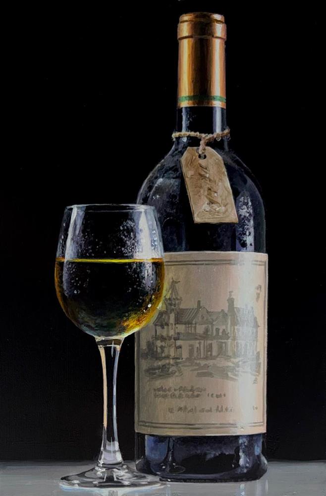 Tony Owens - 'Vintage White And Glass' - Framed Original Artwork