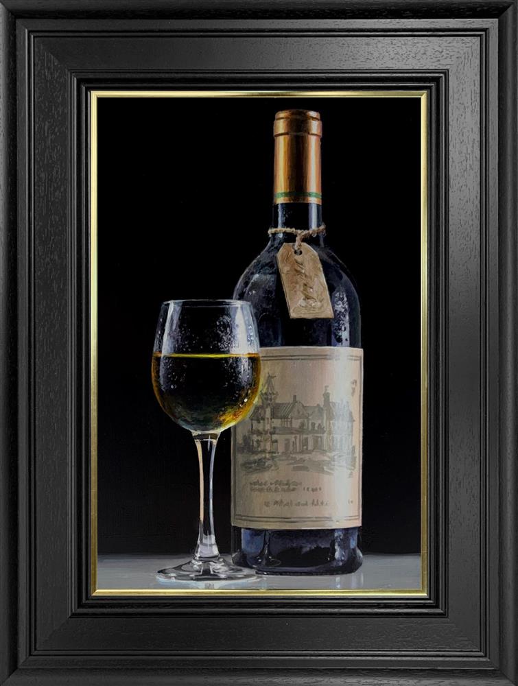 Tony Owens - 'Vintage White And Glass' - Framed Original Artwork
