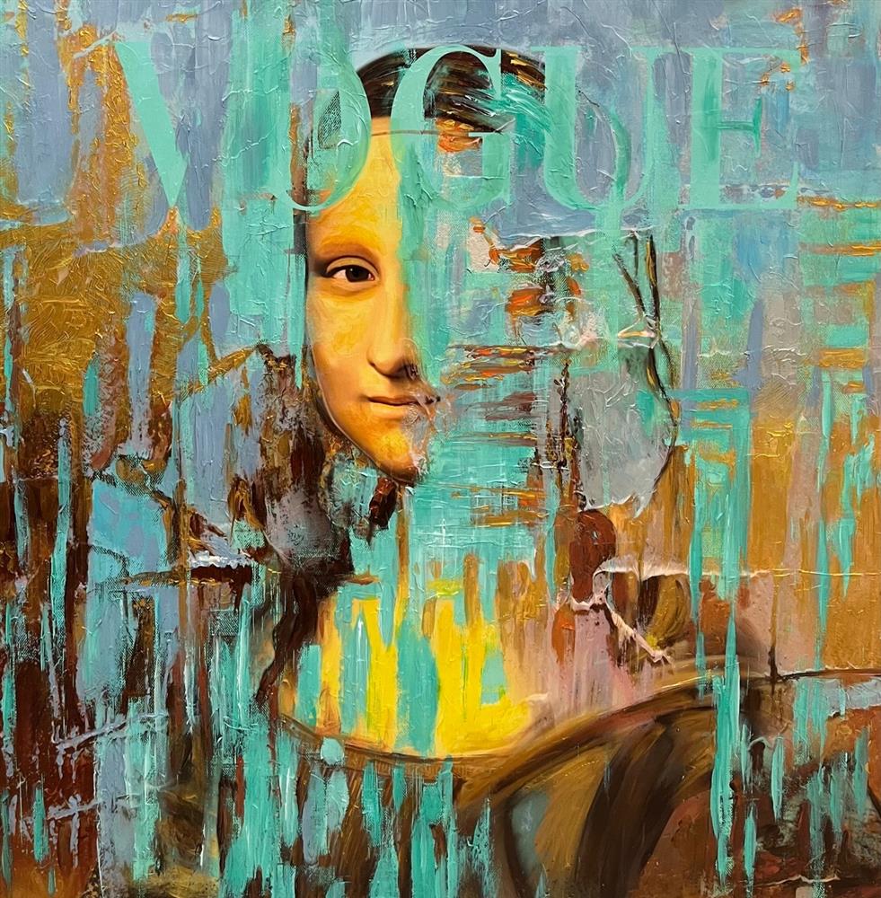 Sannib - 'Vogue' - Framed Original Art