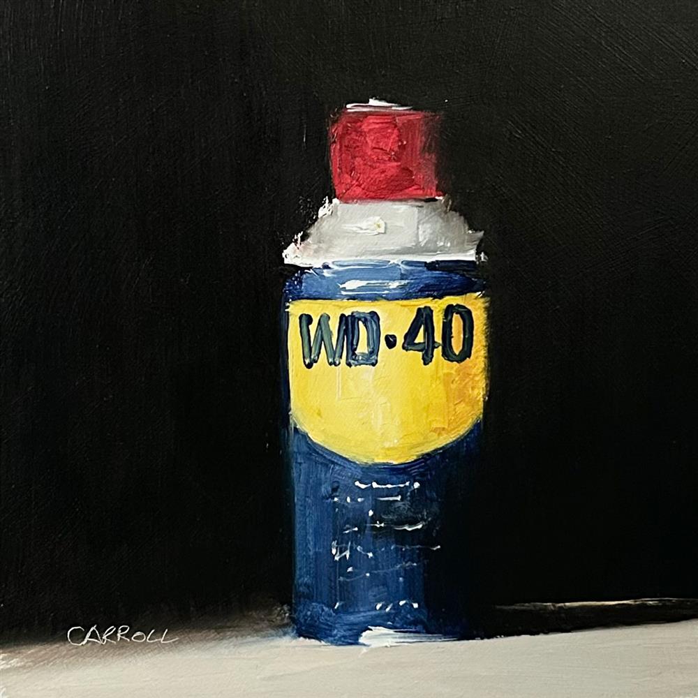 Neil Carroll -  'WD-40' - Framed Original Painting (Copy)