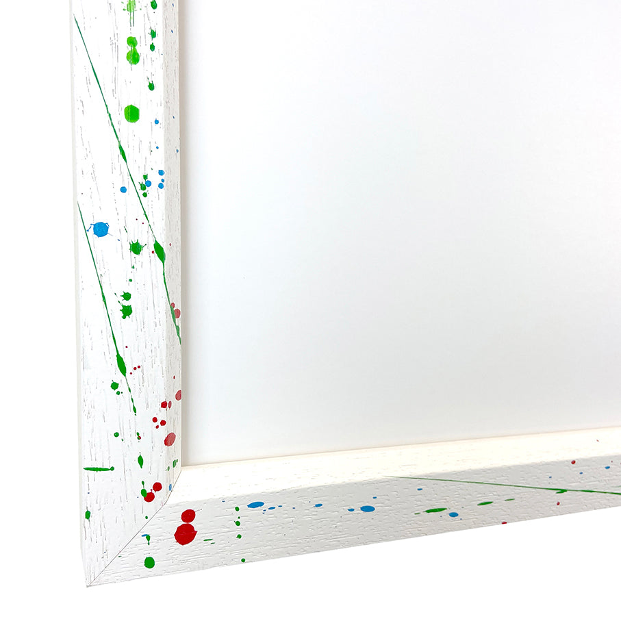 Monica Vincent - 'Stag's Head Graffiti' - Framed Limited Edition Print