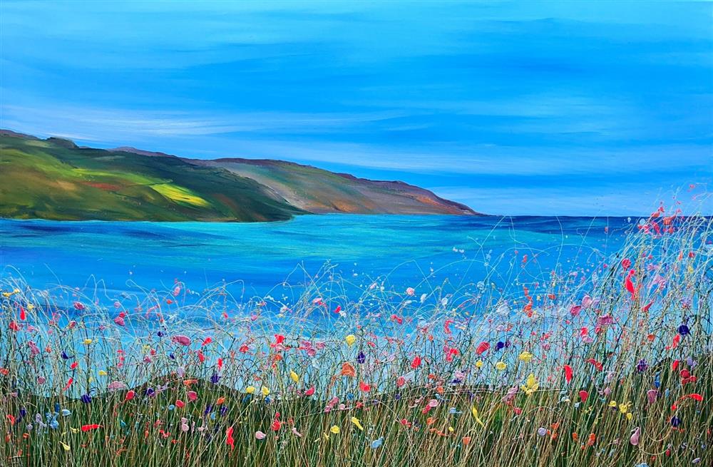 Lisa Pang - 'Walk With Me' - Framed Original Artwork