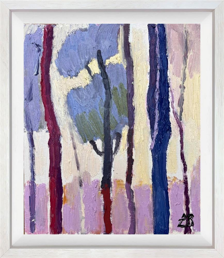 Leila Barton - 'Walking In Colour II - Study' - Framed Original Artwork