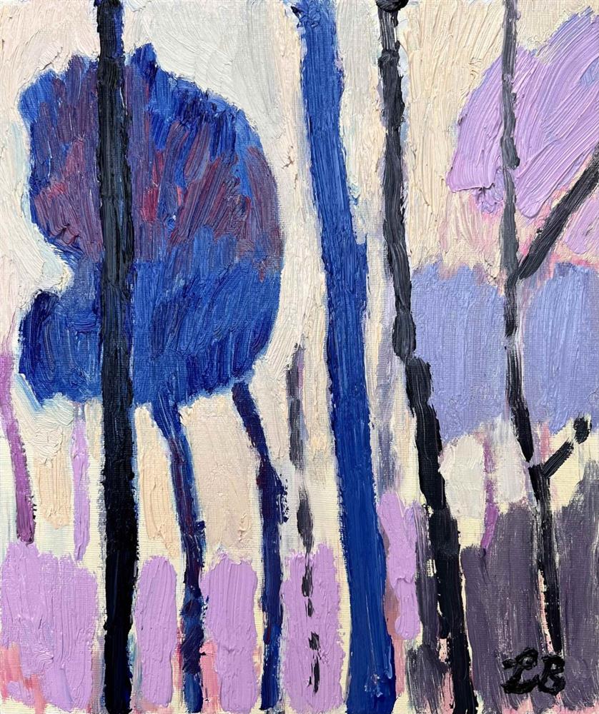 Leila Barton - 'Walking In Colour I - Study' - Framed Original Artwork