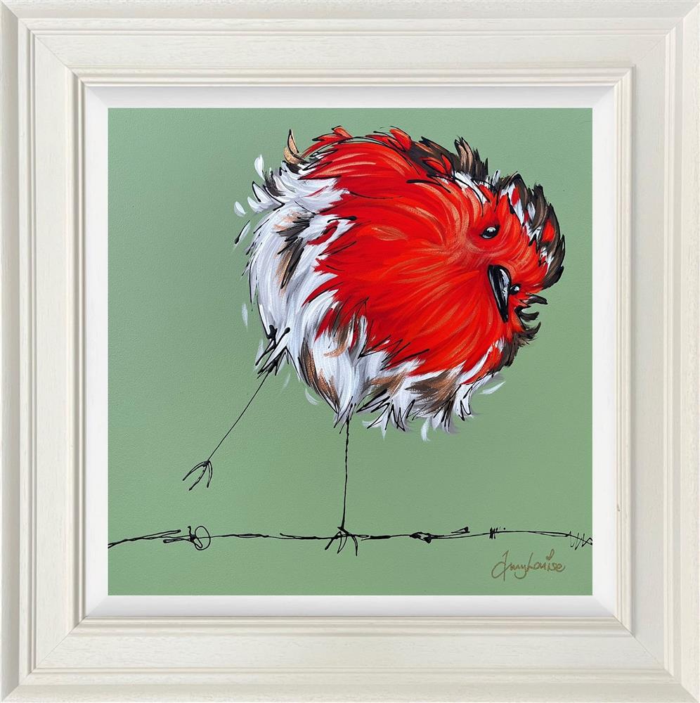 Amy Louise - 'Walking The Tight Rope' - Framed Original Artwork