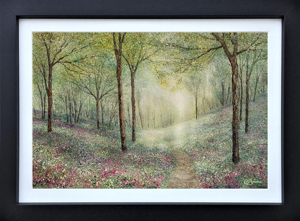 Chris Bourne - 'Walking  Into The Light' - Framed Original Art