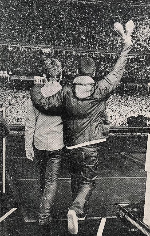 Fezz - 'Walking On Stage, Cardiff 2025' - Framed Original Artwork