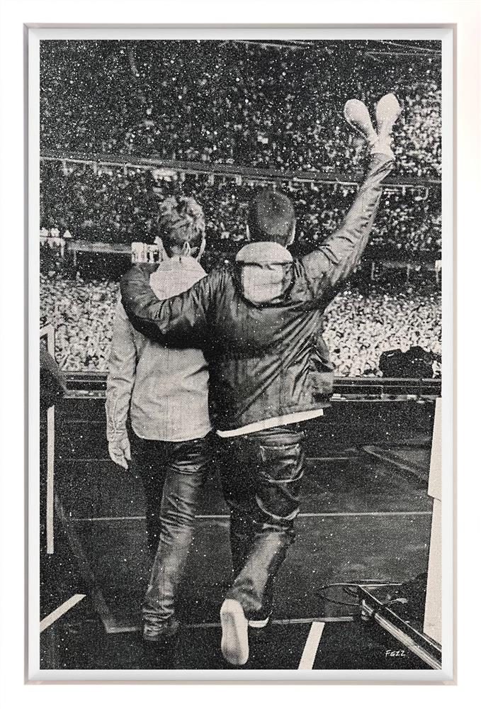 Fezz - 'Walking On Stage, Cardiff 2025' - Framed Original Artwork