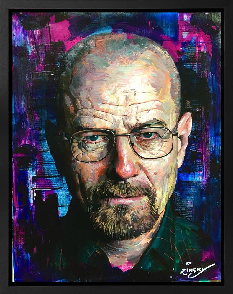 Zinsky - 'Walter' - Framed Original Artwork