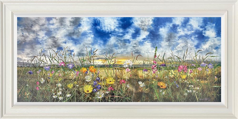 Kimberley Harris - 'Wondering Bloom' - Framed Original Art