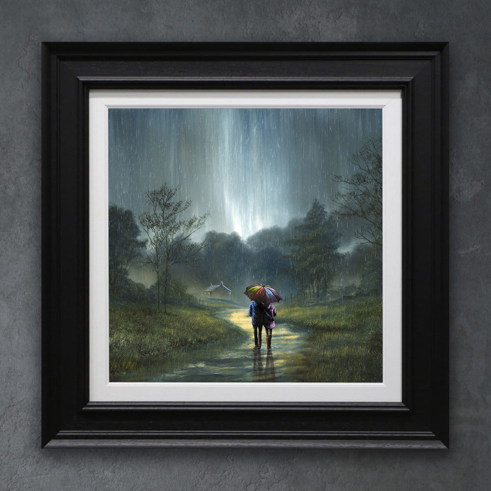 Danny Abrahams - 'Warmth Beyond The Rain’  - Framed Original Art