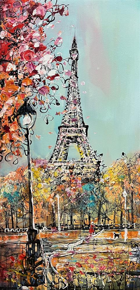 Nigel Cooke - 'We Are In Paris' - Framed Original Artwork