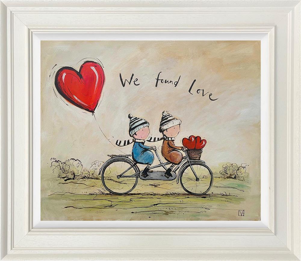 Michael Abrams - 'We Found Love' - Framed Original Art