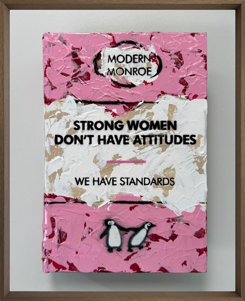 Hue Folk - 'We Have Standards'  - Storybook'' - Framed Original Art