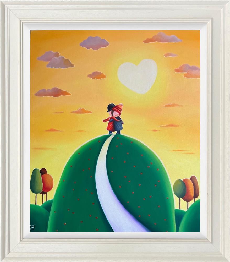 Michael Abrams - 'We Two Are One' - Framed Original Artwork
