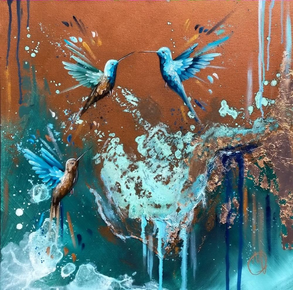 Mellisuga- 'Weighless I' - Framed Original Artwork