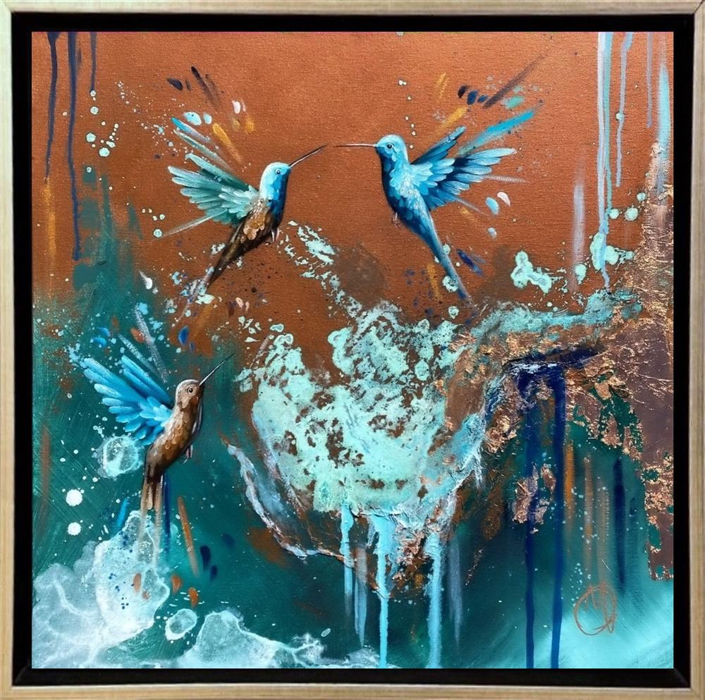 Mellisuga- 'Weighless I' - Framed Original Artwork