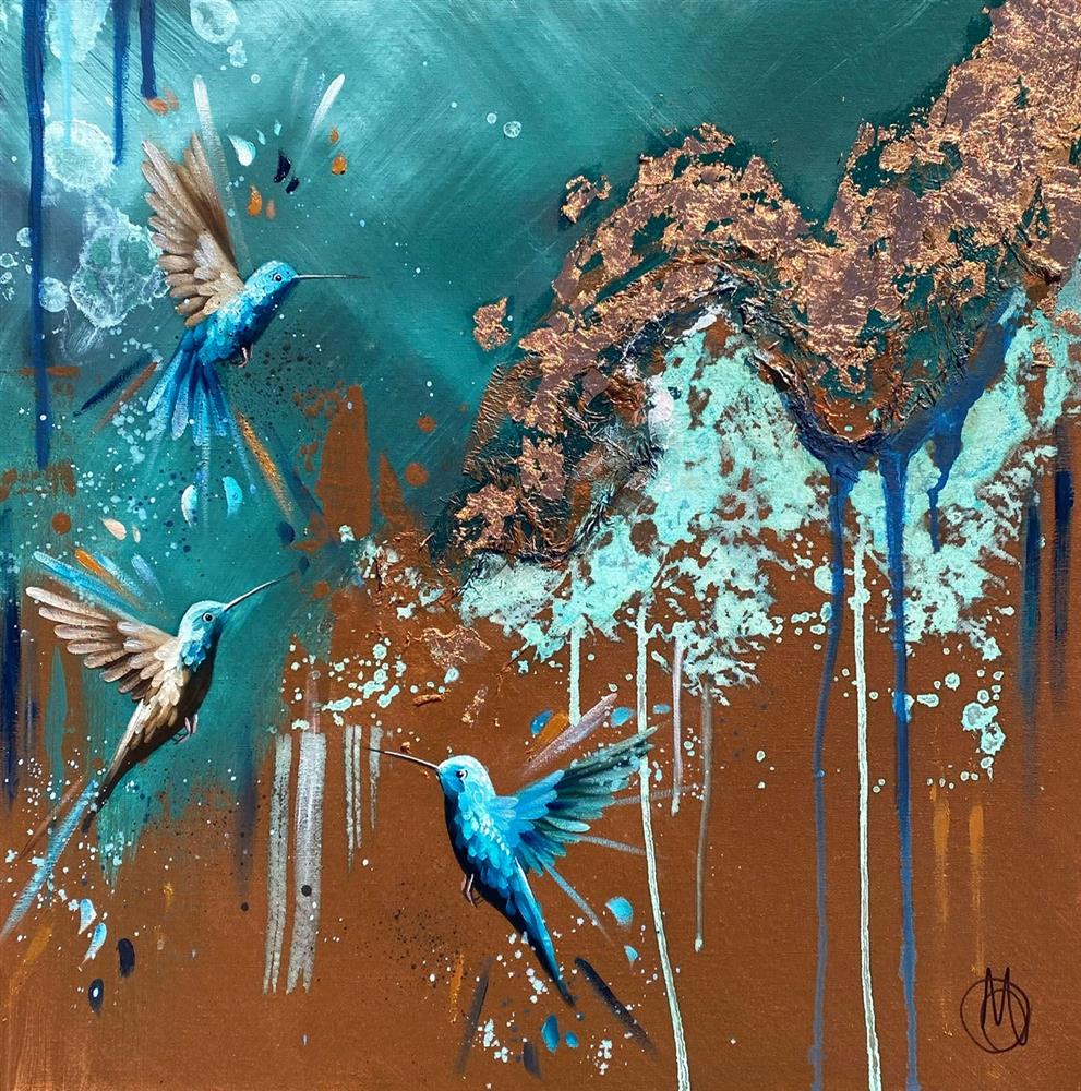 Mellisuga- 'Weighless II' - Framed Original Artwork