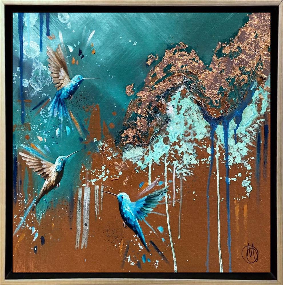 Mellisuga- 'Weighless II' - Framed Original Artwork