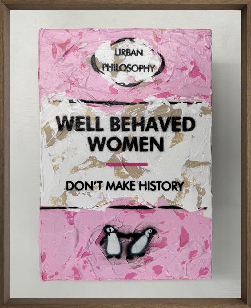 Hue Folk - 'Well Behaved Women - Storybook' - Framed Original Artwork