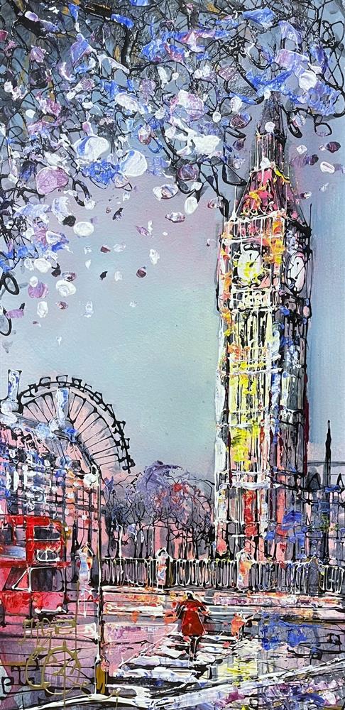 Nigel Cooke - 'Westminster Viewpoint' - Framed Original Artwork