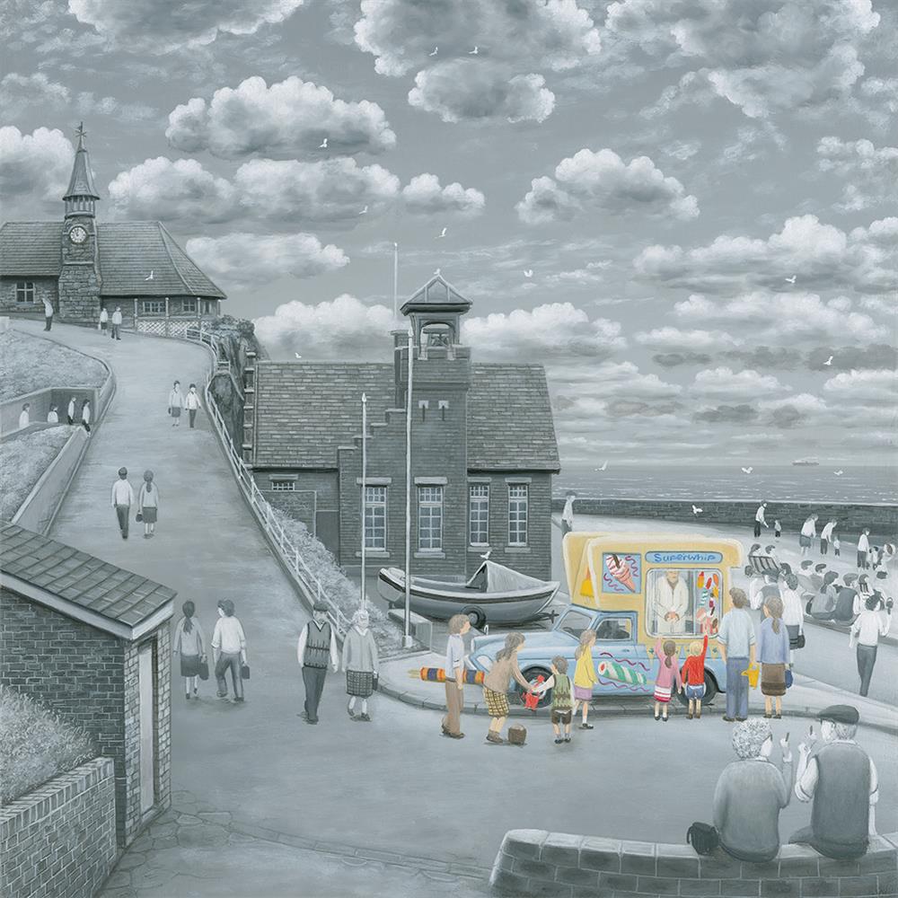 Leigh Lambert - 'What Can I Get For Fourpence' - Paper  - Framed Limited Edition Art