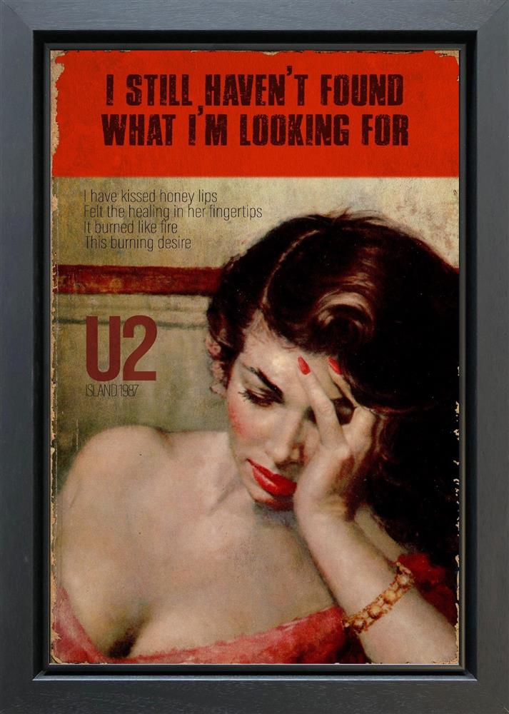 Linda Charles - 'What I'm Looking For' - Framed Original Artwork