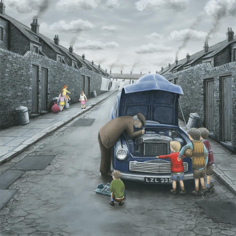 Leigh Lambert - 'What's Wrong Mister - Paper Artist Proof' - Framed Limited Edition