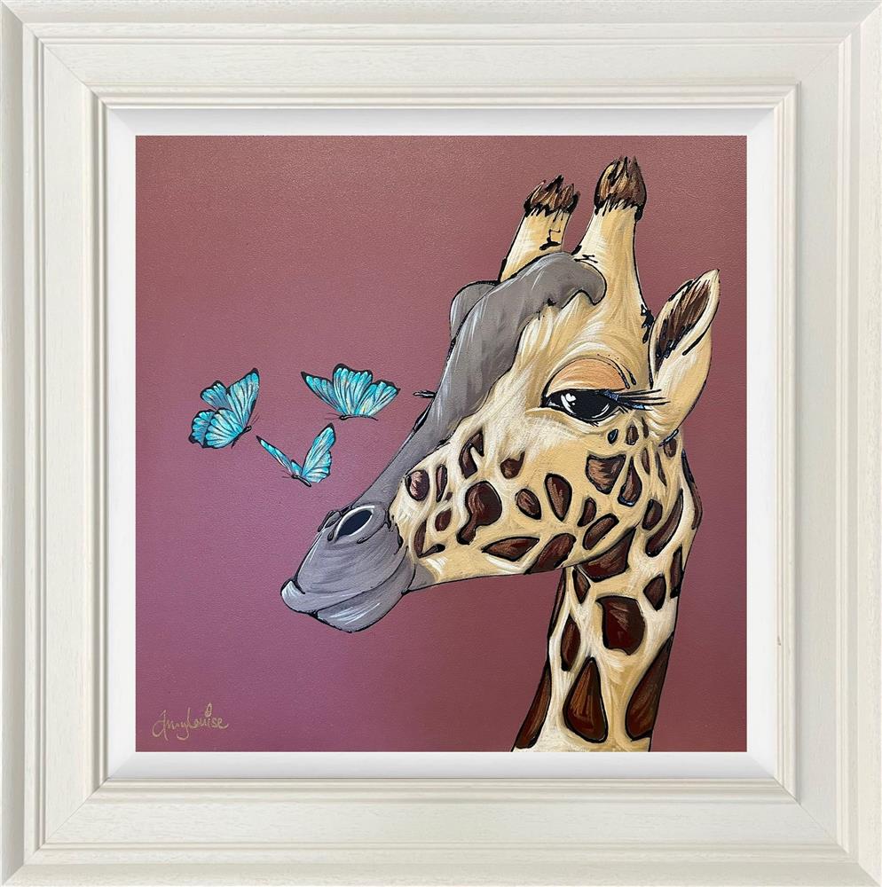 Amy Louise - 'When Butterflies Appear' - Framed Original Art