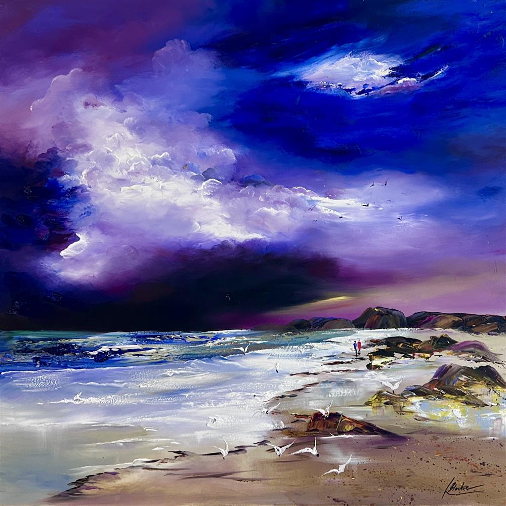 Lillias Blackie -  'When Day Meets Evening' - Framed Original Artwork