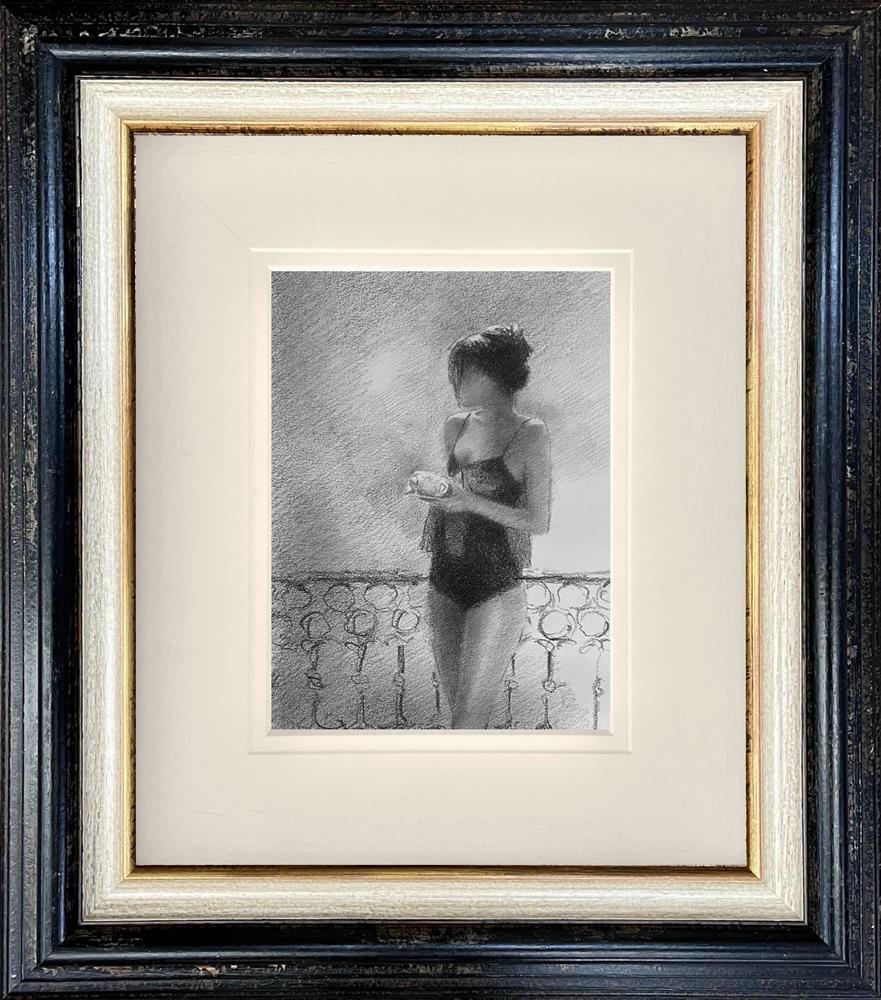 Tony Hinchliffe - 'When Luck Comes Calling - Study' - Framed Original Artwork