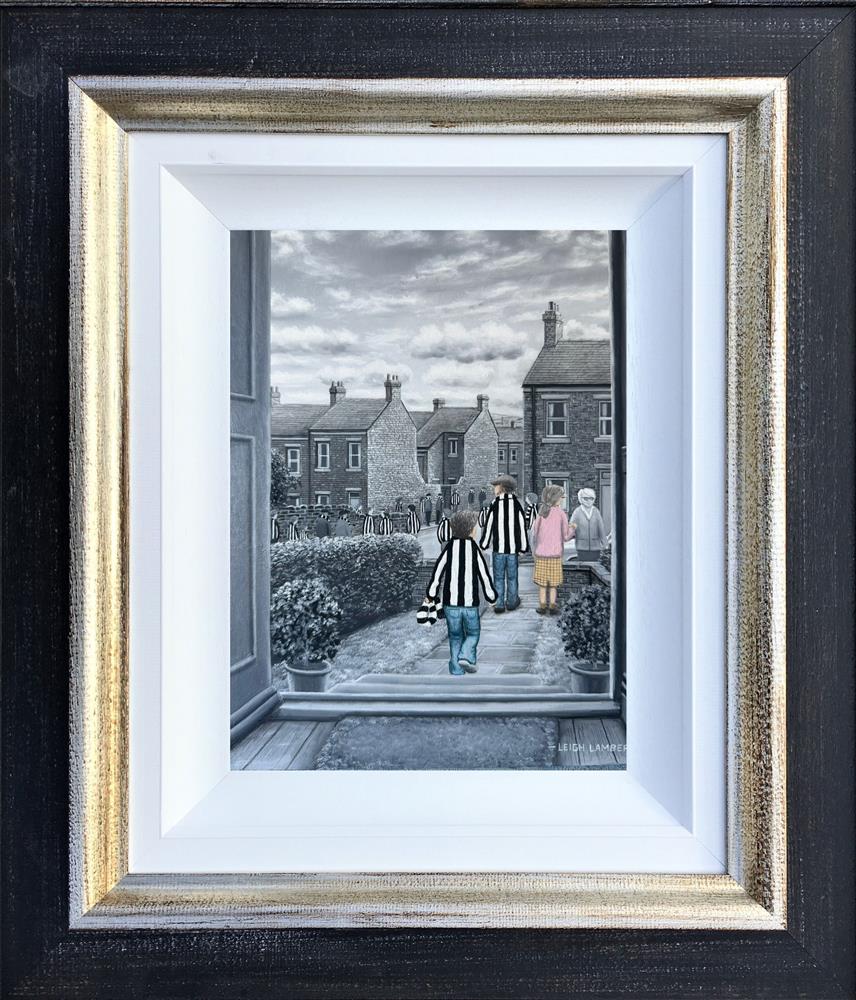 Leigh Lambert - 'When Saturday Comes'  - Framed Original Artwork