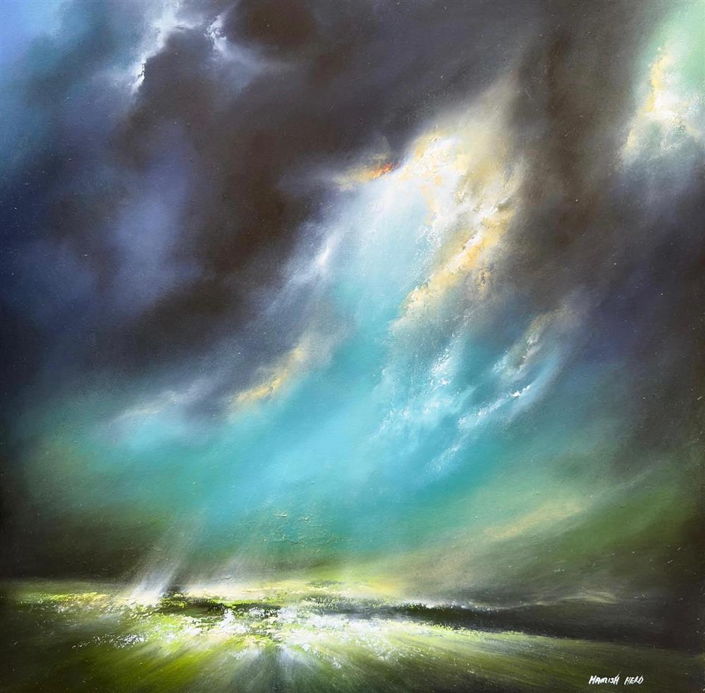 Hamish Herd - 'When The Land Rejoices' - Framed Original Artwork