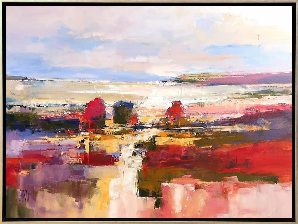 Hervé Lenouvel  'Where The Tide Goes Out' - Framed Original Artwork