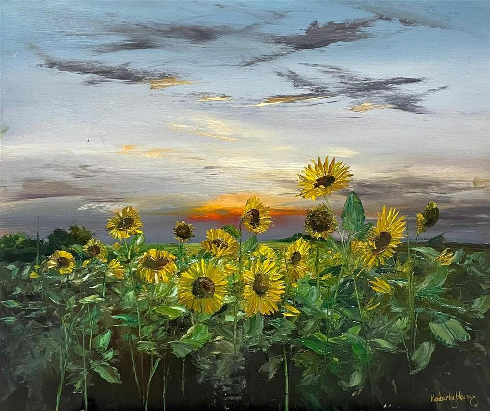 Kimberley Harris - 'When The Sun Slows Down' - Framed Original Artwork