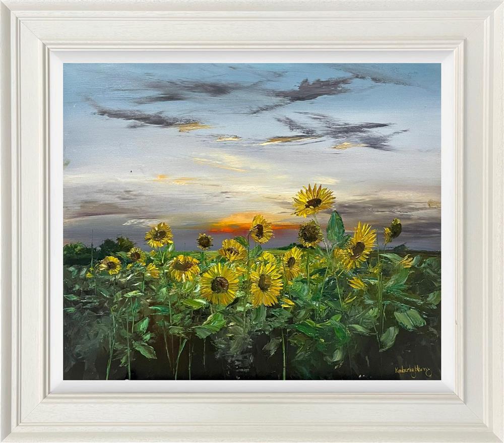 Kimberley Harris - 'When The Sun Slows Down' - Framed Original Artwork