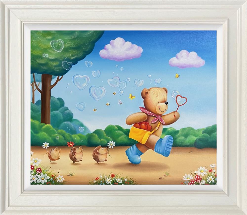 Michael Abrams - 'Where Hearts Lead, Love Follows' - Framed Original Artwork