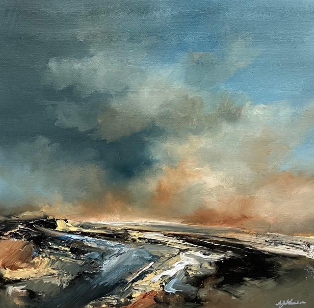 Alison Johnson - 'Where Our Love Meets' - Framed Original Artwork