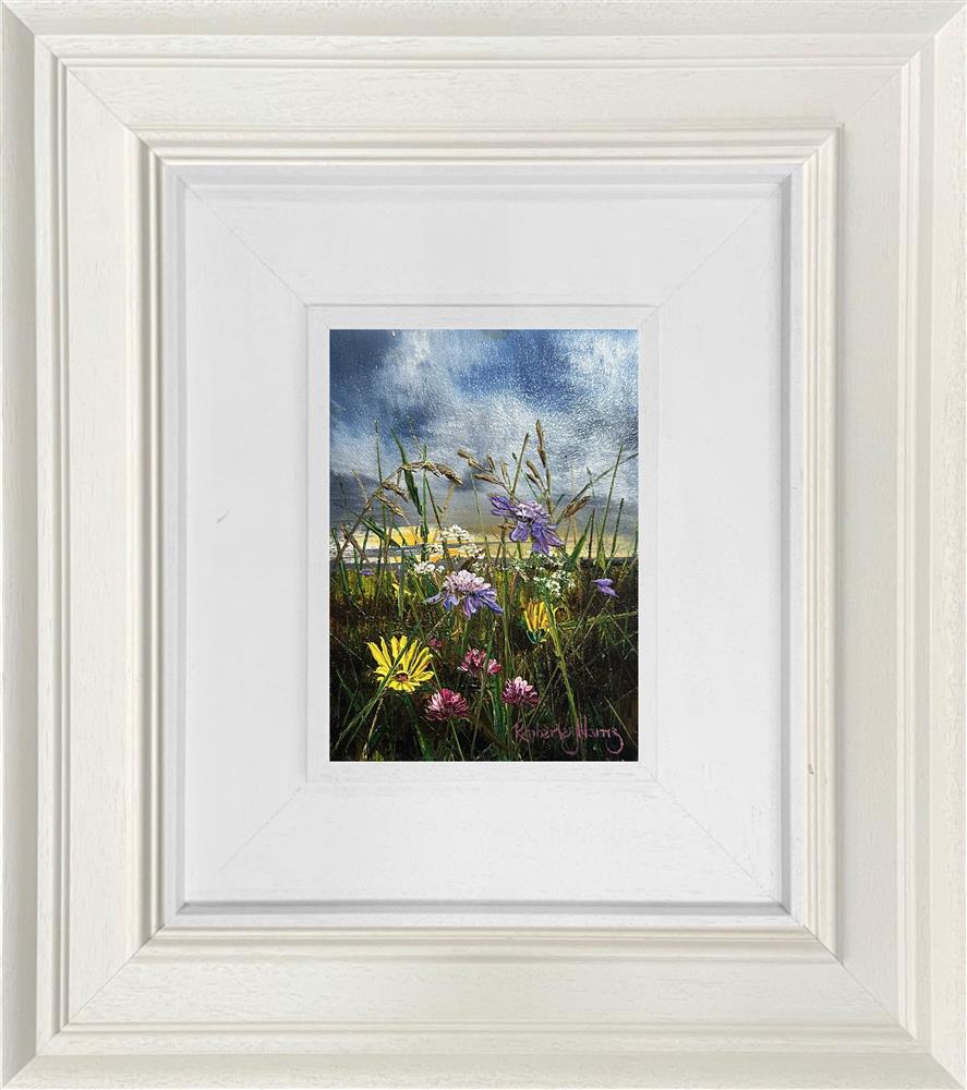 Kimberley Harris - 'Where Petals Touch The Sky' - Framed Original Art