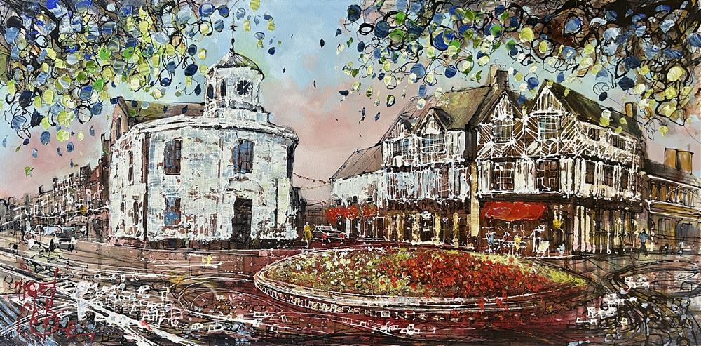 Nigel Cooke - 'Where Shakespeare Walked' - Framed Original Artwork
