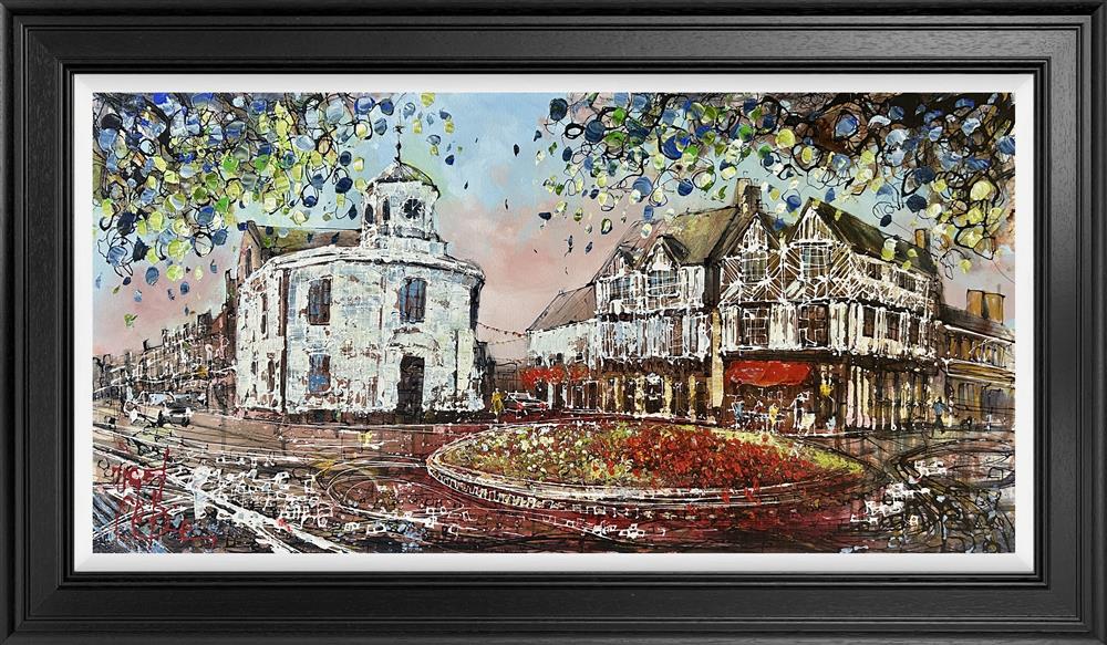 Nigel Cooke - 'Where Shakespeare Walked' - Framed Original Artwork