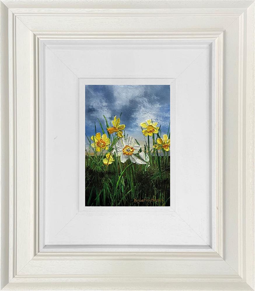 Kimberley Harris - 'Where The Daffodils Sing' - Framed Original Artwork