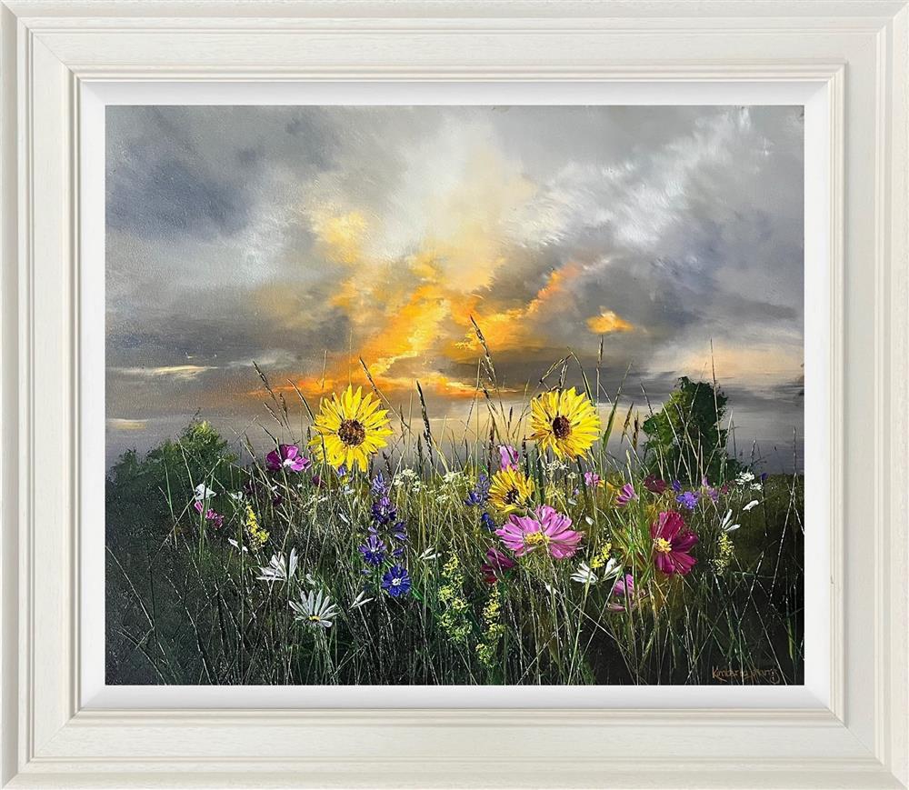 Kimberley Harris - 'Where The Day Stays Two Steps Ahead' - Framed Original Artwork