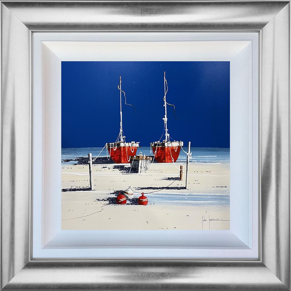 John Horsewell - 'Where The Ocean Breathes' - Framed Original Artwork