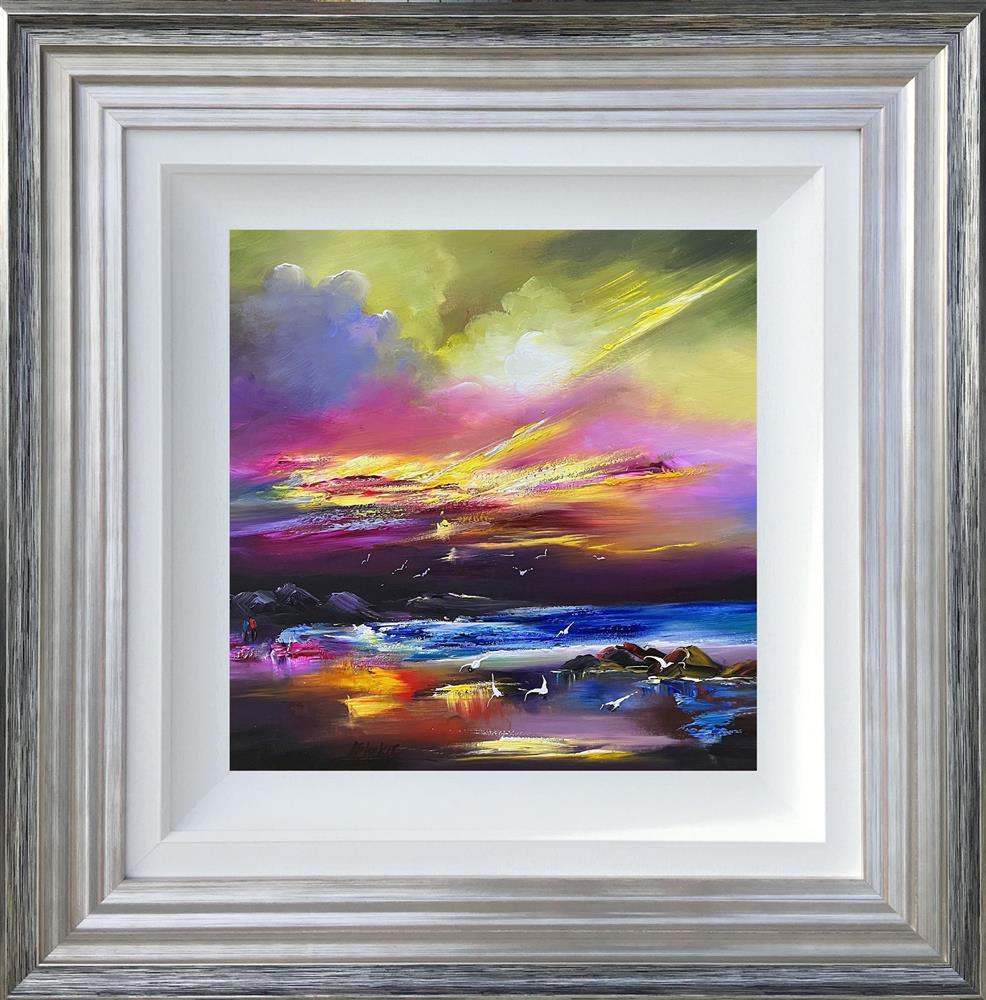 Lillias Blackie -  'Where The Sky Meets' - Framed Original Art