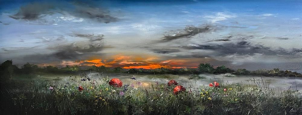 Kimberley Harris - 'Where Two Shadows Fall Ahead' - Framed Original Artwork