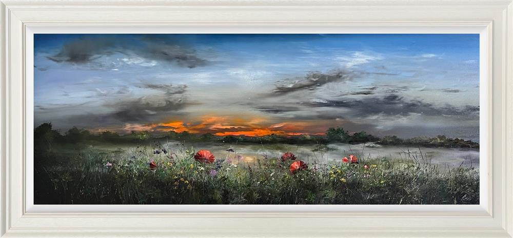 Kimberley Harris - 'Where Two Shadows Fall Ahead' - Framed Original Artwork