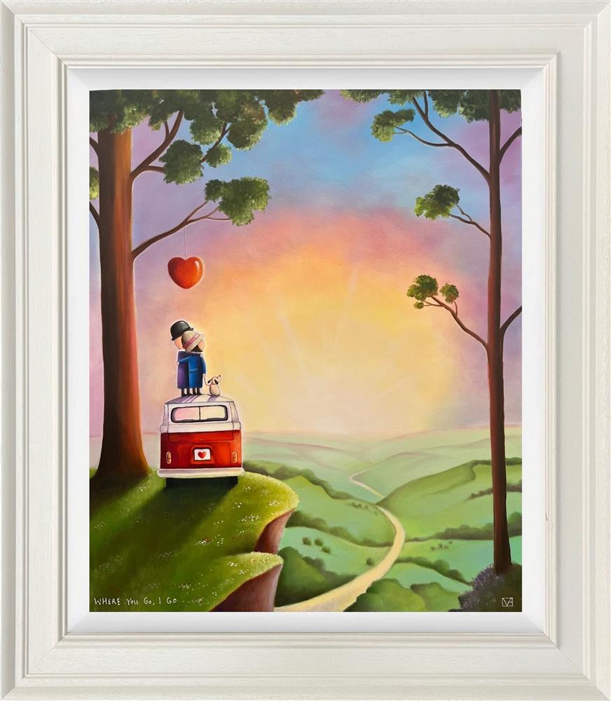 Michael Abrams - 'Where You Go, I Go' - Framed Limited Edition