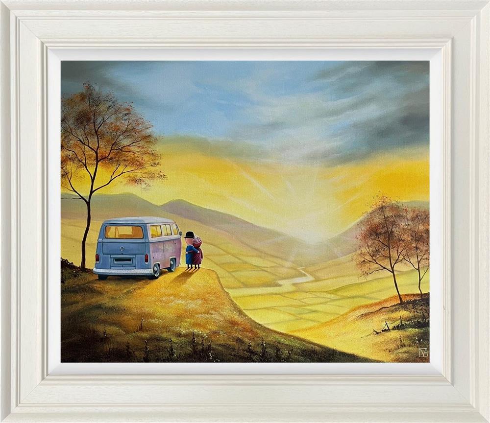Michael Abrams - 'Wherever We Go' - Framed Original Artwork
