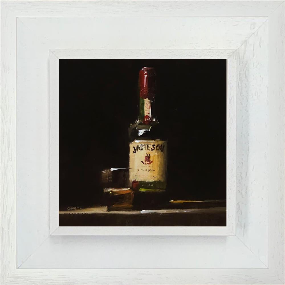 Neil Carroll - 'Whiskey And Glass' - Framed Original Artwork